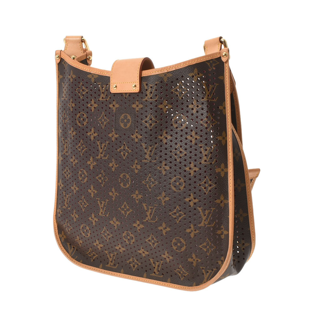 Louis Vuitton Musette Perforated Shoulder Fuchsia Canvas Bag Pink